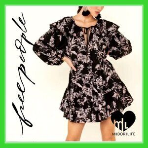 FREE PEOPLE Sunbaked Cotton Swing Dress